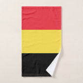 Patriottische Belgische vlag Bad Handdoek (Handdoek)