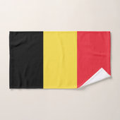 Patriottische Belgische vlag Bad Handdoek (Handdoek)