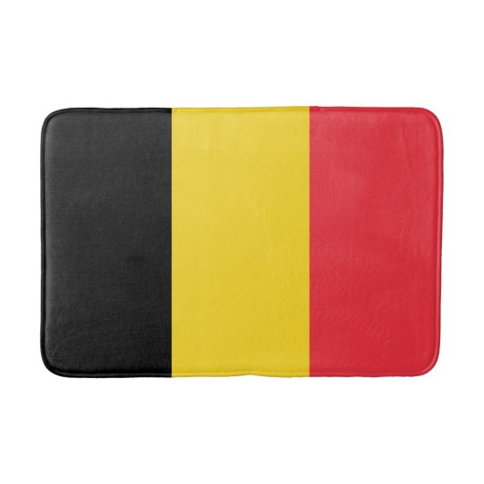 Patriottische Belgische vlag Badmat (Voorkant)