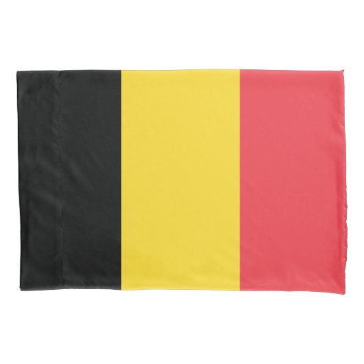 Patriottische Belgische vlag Kussensloop (Voorkant)