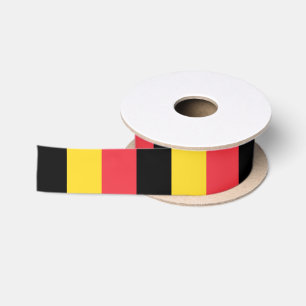 Patriottische Belgische vlag Lint