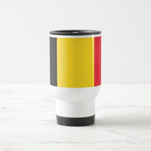 Patriottische Belgische vlag Reisbeker