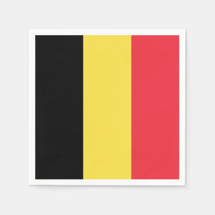 Patriottische Belgische Vlag Servet