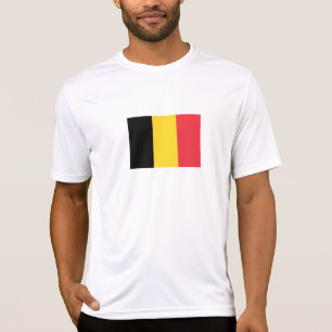 Patriottische Belgische vlag T-shirt