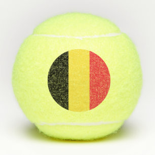 Patriottische Belgische vlag Tennisballen