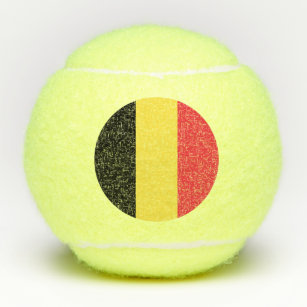 Patriottische Belgische vlag Tennisballen