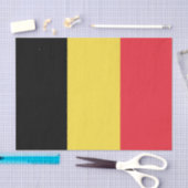 Patriottische Belgische vlag Tissuepapier (Craft)