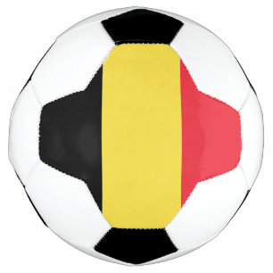 Patriottische Belgische vlag Voetbal