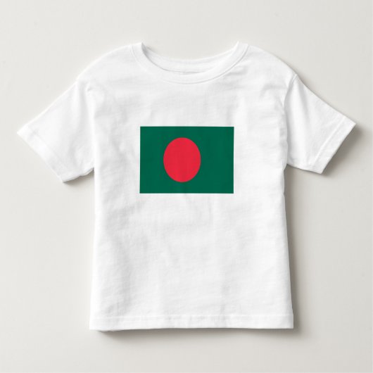 Patriottische Bengaalse vlag Kinder Shirts (Voorkant)
