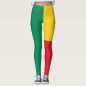 Patriottische Benin-Leggings Leggings (Voorkant)
