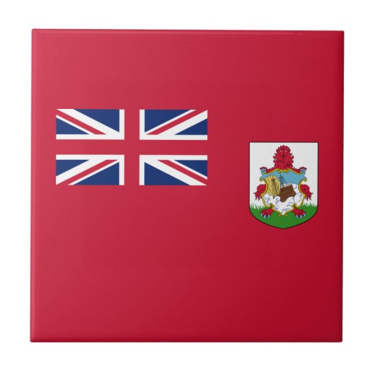 Patriottische Bermudavlag Tegeltje (Voorkant)