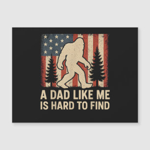Patriottische Bigfoot Een Vader Als Mij Is Moeilij