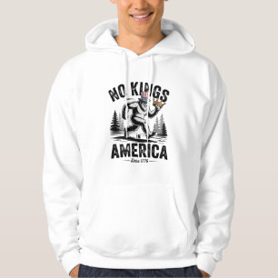 Patriottische Bigfoot gooit de kroon Hoodie