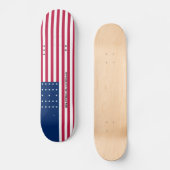 Patriottische Bikini-atol vlag Skateboard (Voorkant)