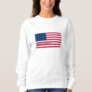 Patriottische Bikini-atol vlag Trui