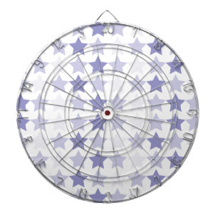 Patriottische Blauwe Ombre Sterren Dartbord