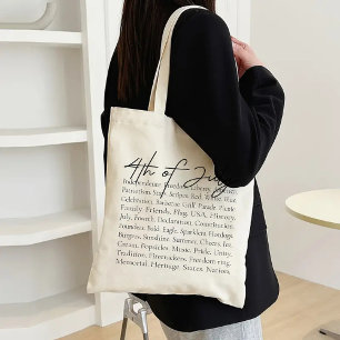 Patriottische boodschappentas USA, 4 juli Amerika Tote Bag
