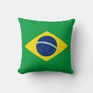 Patriottische Braziliaanse vlag Kussen