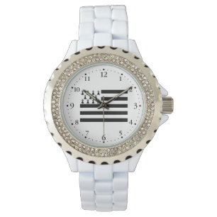 Patriottische Bretonse Vlag Horloge