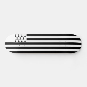 Patriottische Bretonse Vlag Skateboard