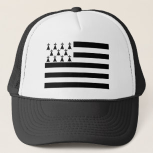 Patriottische Bretonse Vlag Trucker Pet