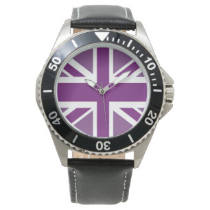 Patriottische Britse vlag Flag Watch Horloge