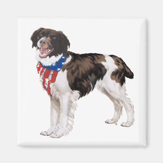 Patriottische Brittany Magneet (Voorkant)