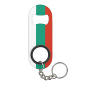 Patriottische Bulgaarse vlag Mini Flessenopener (Achterkant)