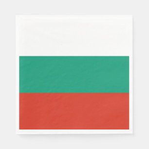 Patriottische Bulgaarse vlag Servet