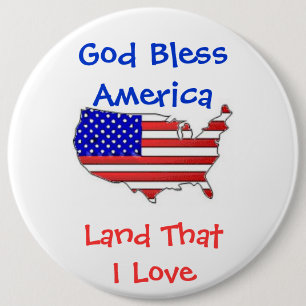Patriottische Button