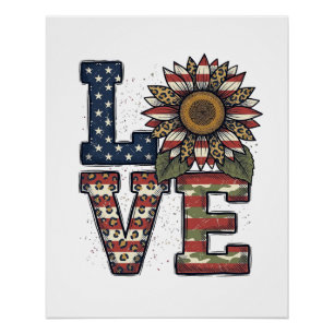 Patriottische Cactus Vintage Gravure Shirt Ontwerp Perfect Poster