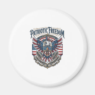 Patriottische Cajun trots vector grafische T-shirt Magneet