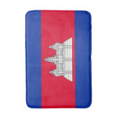 Patriottische Cambodjaanse vlag Badmat (Voorkant Verticaal)