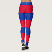Patriottische Cambodjaanse vlag Leggings (Achterkant)