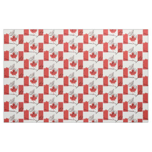 Patriottische CANADA-vlag Stof