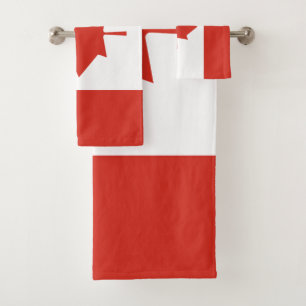 Patriottische Canadese vlag Bad Handdoek