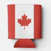 Patriottische Canadese vlag Blikjeskoeler (Achterkant)