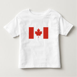 Patriottische Canadese vlag Kinder Shirts