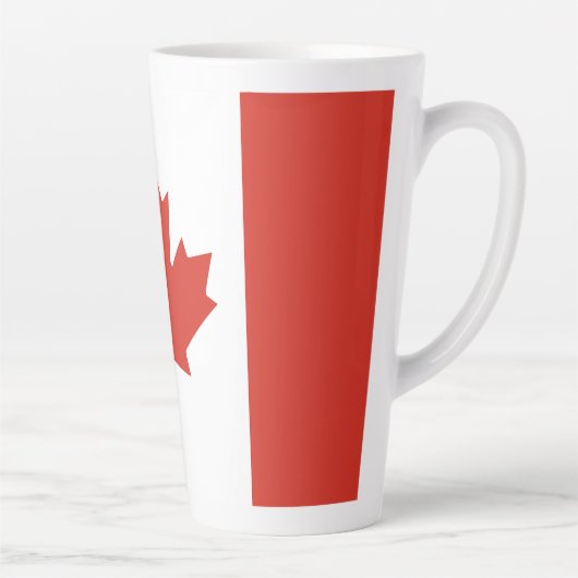 Patriottische Canadese vlag Latte Mok (Rechts)