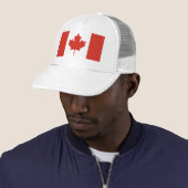 Patriottische Canadese vlag Trucker Hat Pet (In situ)