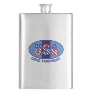 Patriottische Civiel Ingenieur Flacon