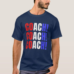 Patriottische Coach Coach Coach Kamala Tim Walz 20 T-shirt