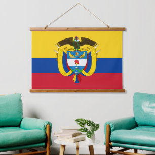 Patriottische Colombia Tapestry, Colombiaanse vlag Hangend Wandkleed