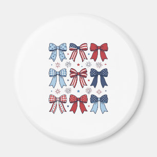Patriottische Coquette Strikken Vintage Vector Des Magneet
