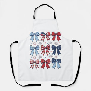 Patriottische Coquette Strikken Vintage Vector Des Schort