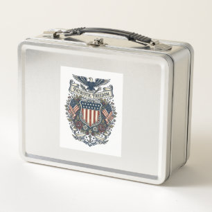 Patriottische Cottagecore Amerika Vector Grafische