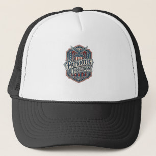 Patriottische Country Gospel Vector Grafische T-sh Trucker Pet