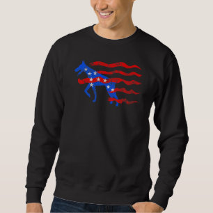 Patriottische Doberman Pinscher Trui