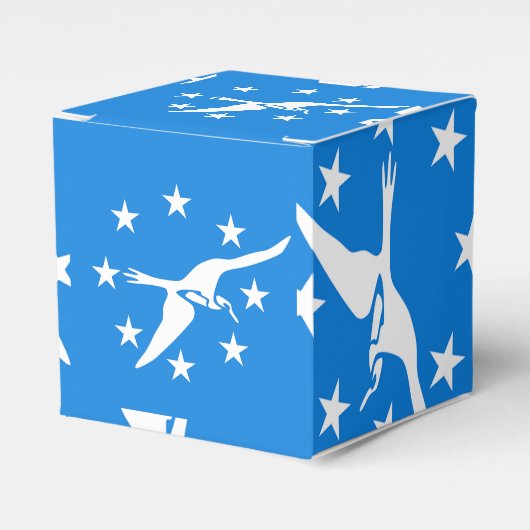 Patriottische doos met vlag van Corpus Christi Bedankdoosjes (Voorkant Zijde)