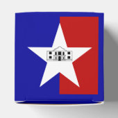 Patriottische doos met vlag van San Antonio Bedankdoosjes (Bovenkant)